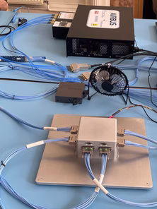 Setting up therouter network.